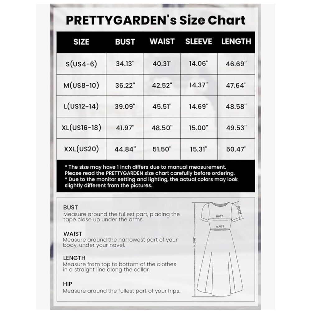 NEW Short Sleeve Bow Tie V Neck Ruffle Midi Flowy Dress L - Picture 4 of 7